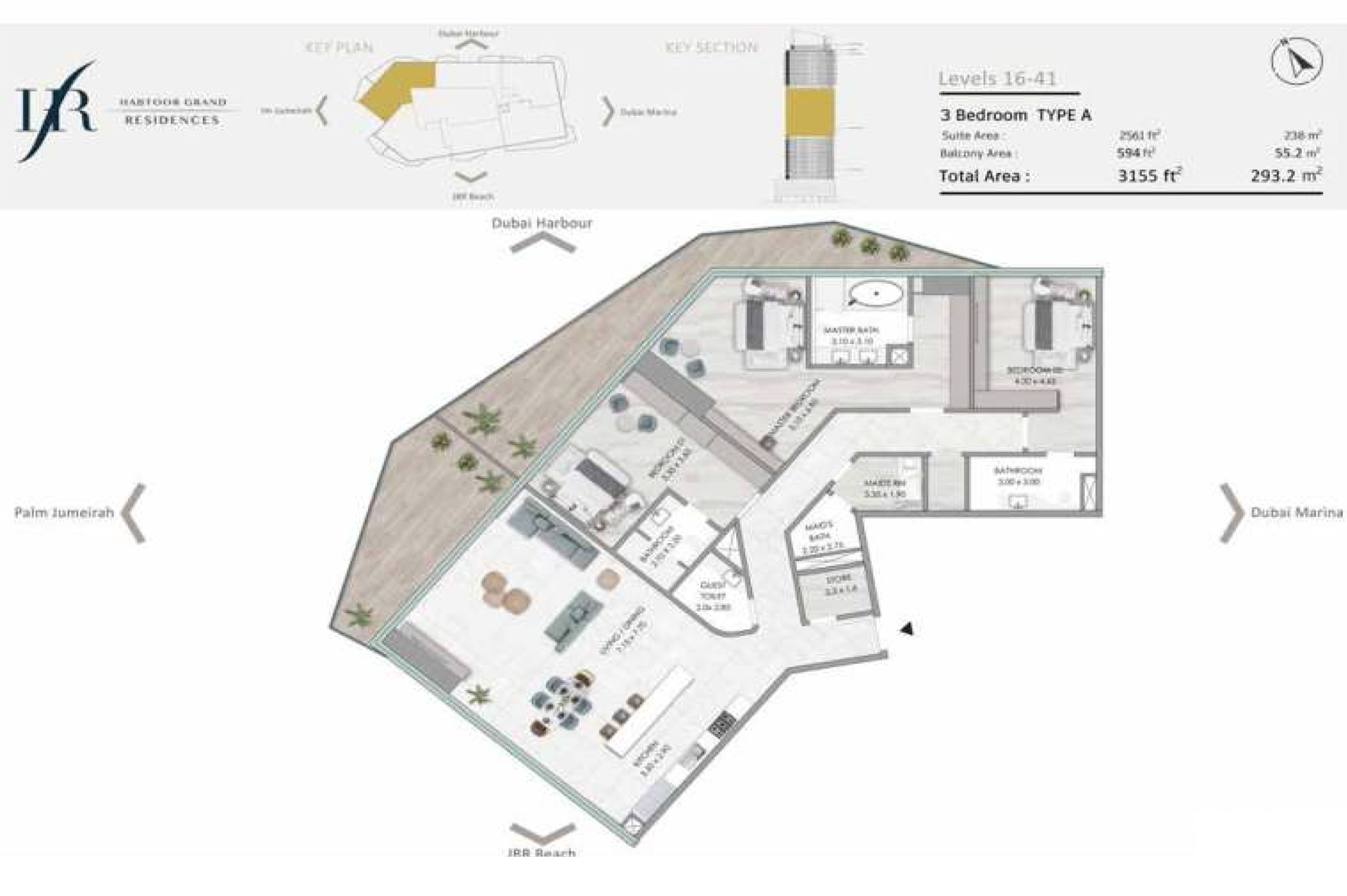 3 Bedrooms
